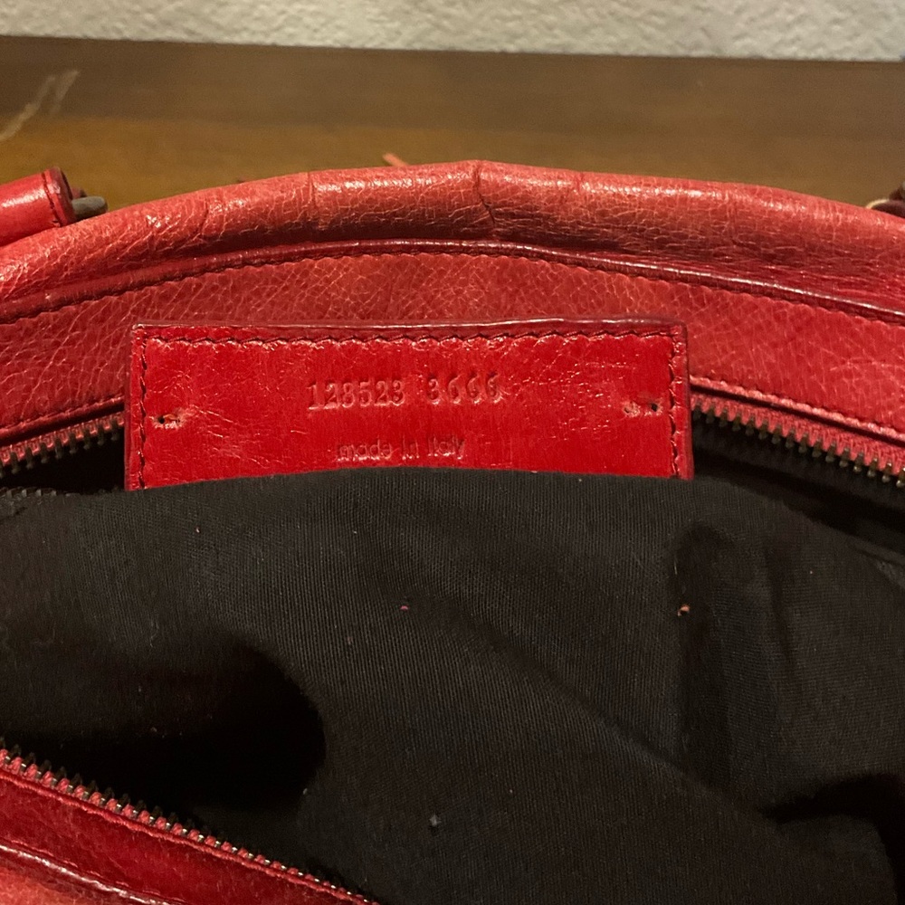 BALENCIAGA Lambskin Leather Small City Twiggy Bag - Picture 12 of 13